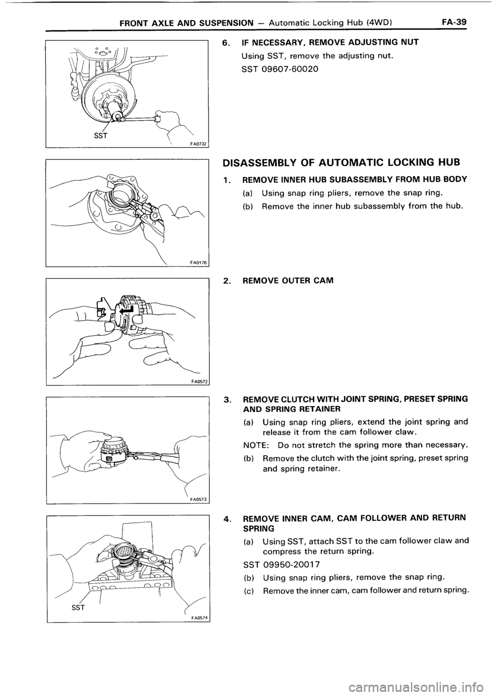 TOYOTA 4RUNNER 1986 Service Repair Manual TOYOTA 4RUNNER 1986 Service Repair Manual