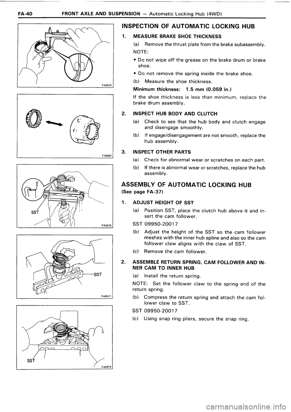 TOYOTA 4RUNNER 1986 Service Repair Manual TOYOTA 4RUNNER 1986 Service Repair Manual