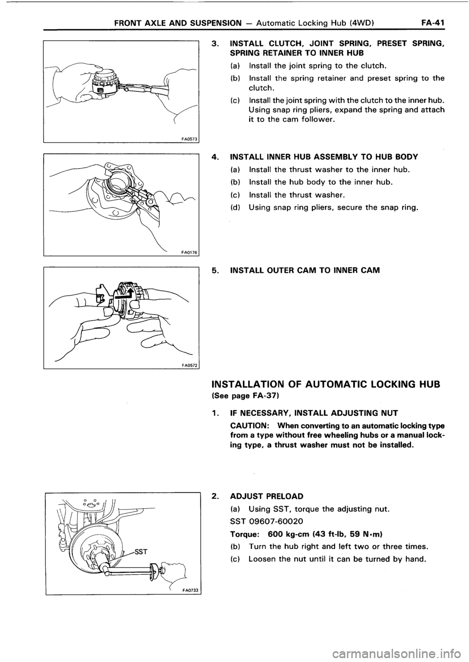 TOYOTA 4RUNNER 1986 Service Repair Manual TOYOTA 4RUNNER 1986 Service Repair Manual
