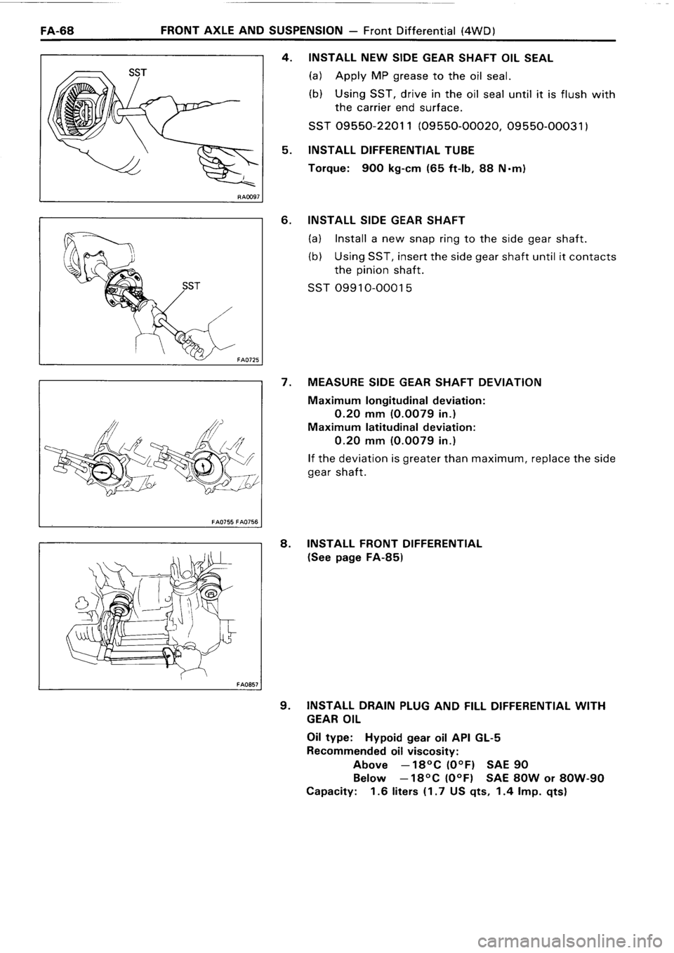 TOYOTA 4RUNNER 1986 Service Repair Manual TOYOTA 4RUNNER 1986 Service Repair Manual