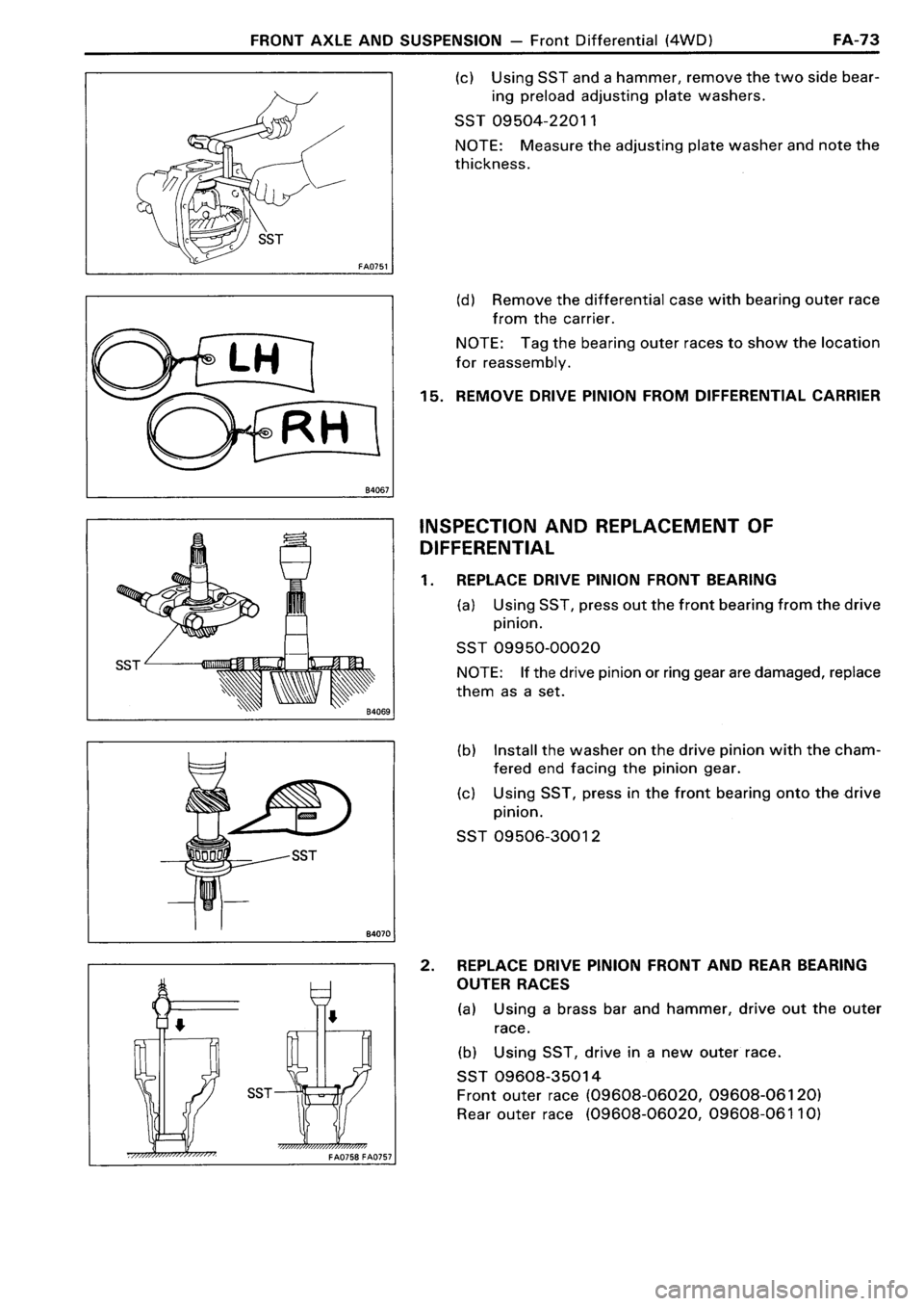 TOYOTA 4RUNNER 1986 Service Repair Manual TOYOTA 4RUNNER 1986 Service Repair Manual