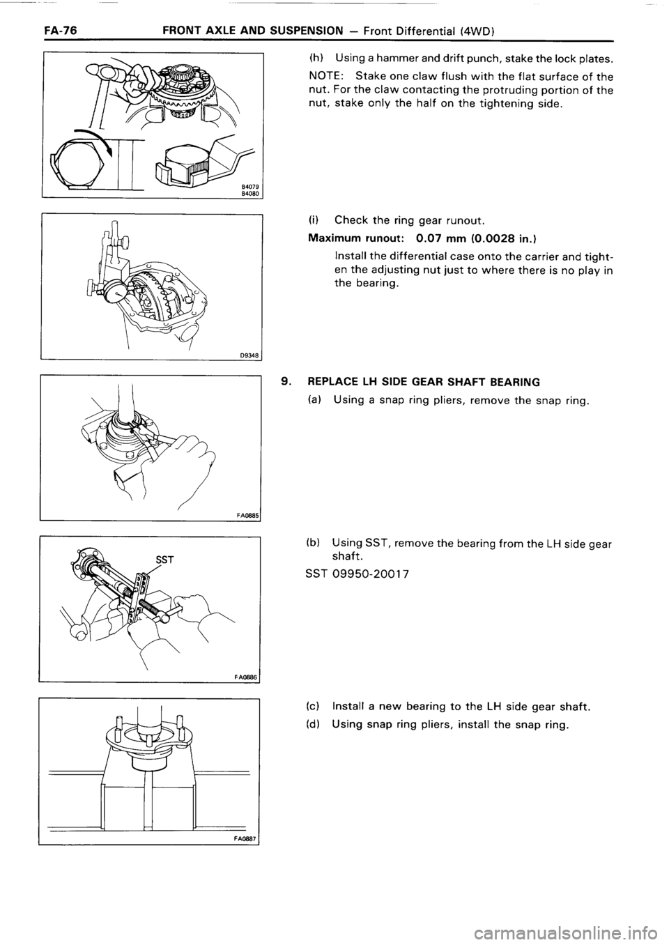TOYOTA 4RUNNER 1986 Service Repair Manual TOYOTA 4RUNNER 1986 Service Repair Manual