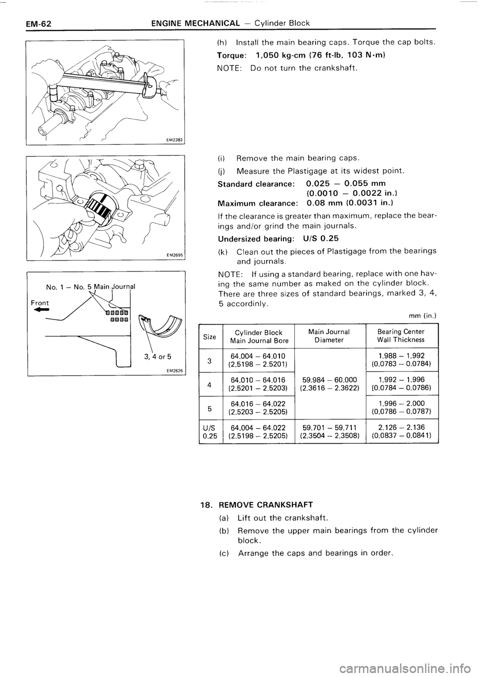TOYOTA 4RUNNER 1986 Service Owners Manual TOYOTA 4RUNNER 1986 Service Owners Manual