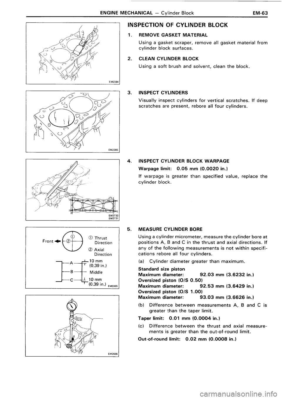 TOYOTA 4RUNNER 1986 Service Owners Manual TOYOTA 4RUNNER 1986 Service Owners Manual