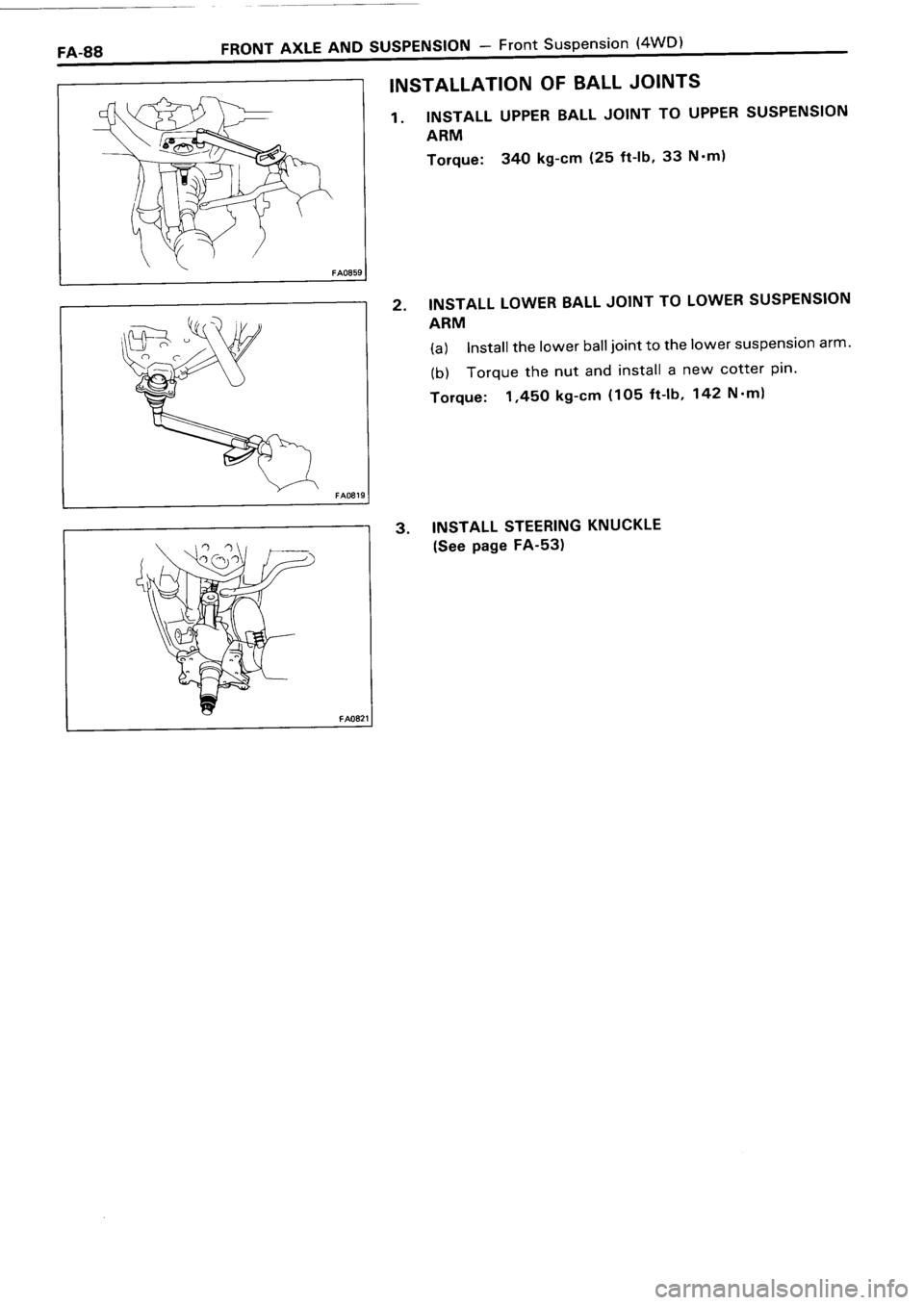 TOYOTA 4RUNNER 1986 Service Repair Manual TOYOTA 4RUNNER 1986 Service Repair Manual