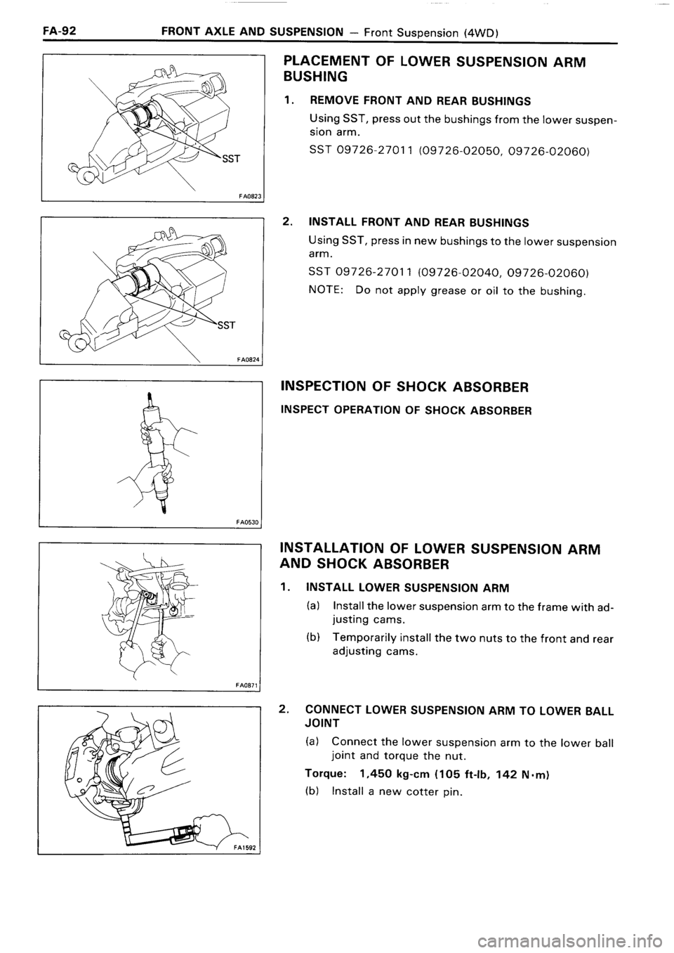 TOYOTA 4RUNNER 1986 Service Repair Manual TOYOTA 4RUNNER 1986 Service Repair Manual