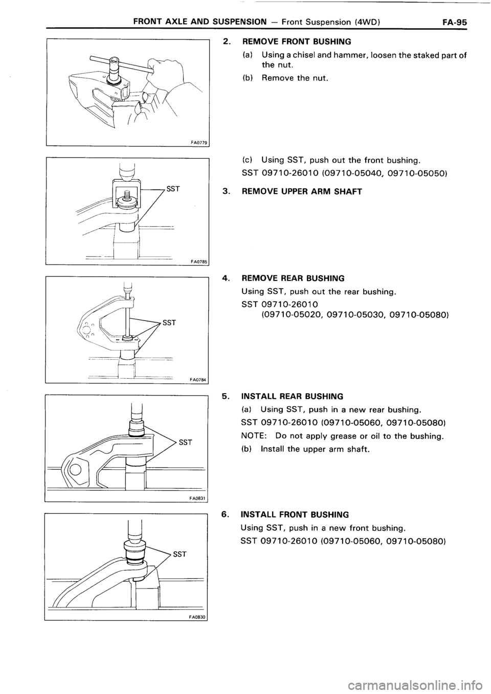 TOYOTA 4RUNNER 1986 Service Repair Manual TOYOTA 4RUNNER 1986 Service Repair Manual