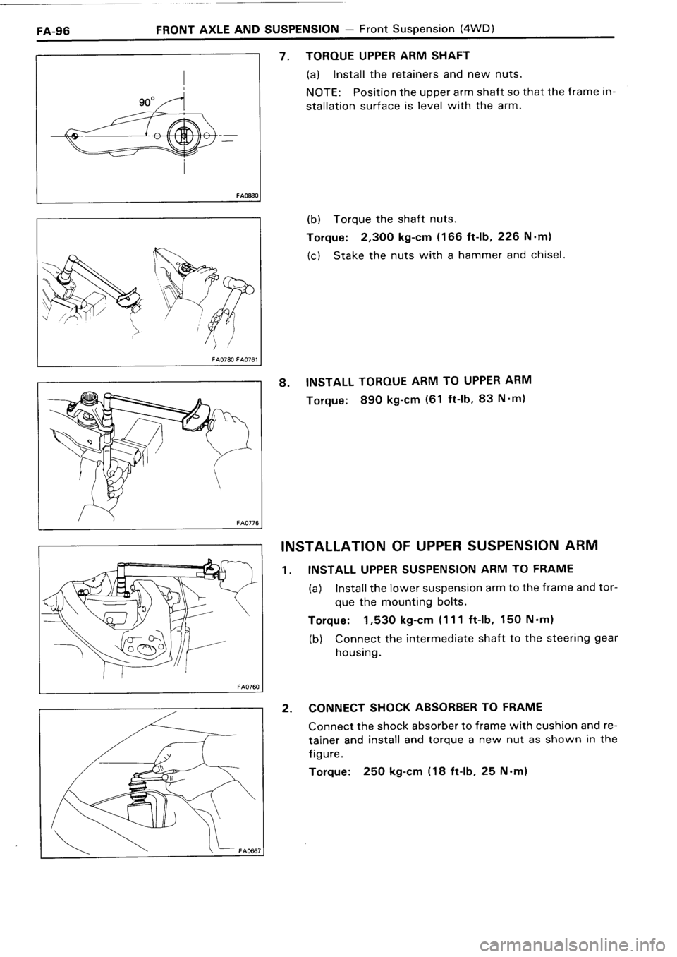 TOYOTA 4RUNNER 1986 Service Repair Manual TOYOTA 4RUNNER 1986 Service Repair Manual