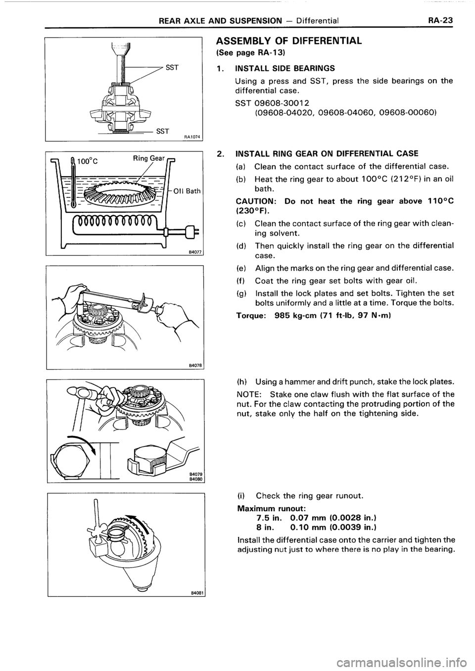 TOYOTA 4RUNNER 1986 Service Repair Manual TOYOTA 4RUNNER 1986 Service Repair Manual
