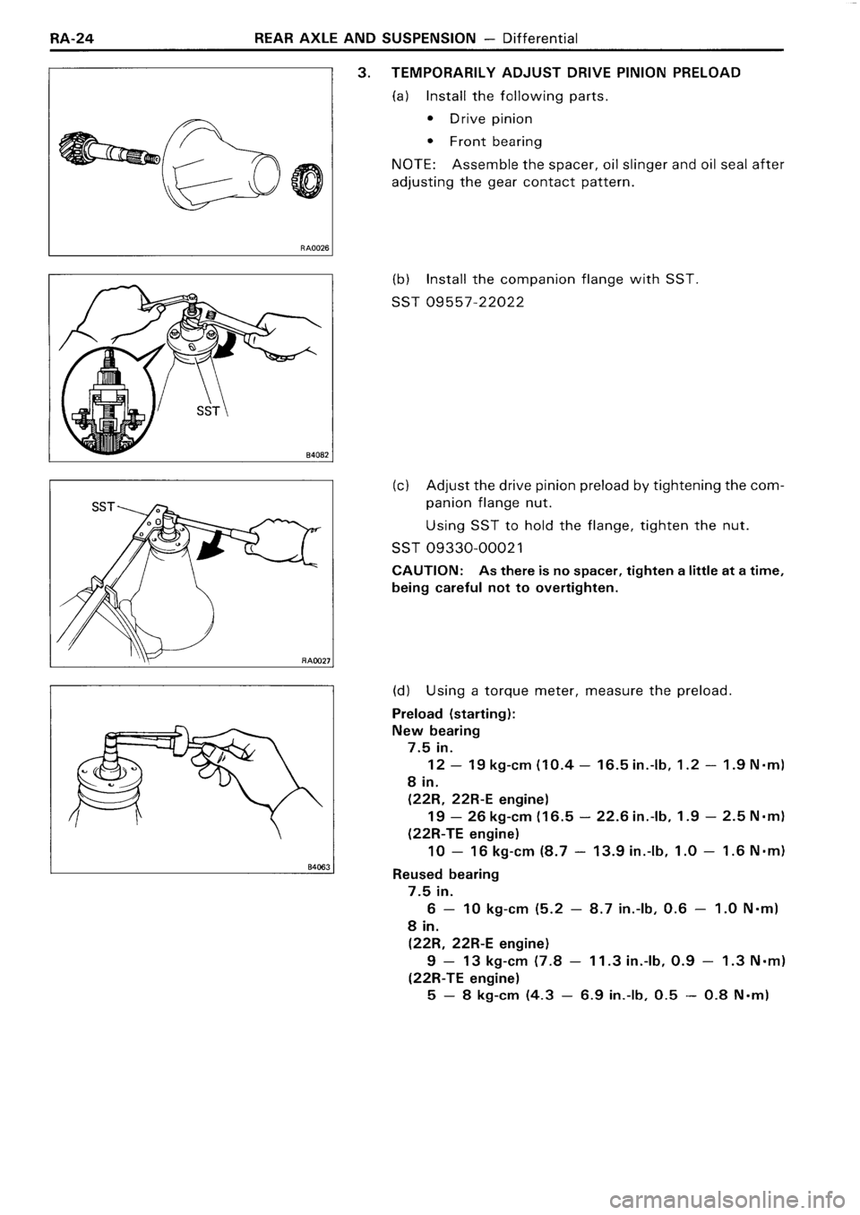 TOYOTA 4RUNNER 1986 Service Repair Manual TOYOTA 4RUNNER 1986 Service Repair Manual