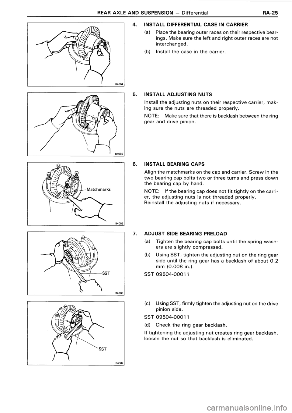 TOYOTA 4RUNNER 1986 Service Repair Manual TOYOTA 4RUNNER 1986 Service Repair Manual
