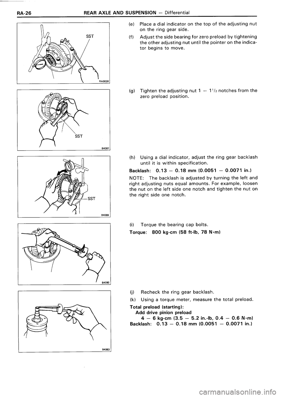 TOYOTA 4RUNNER 1986 Service Repair Manual TOYOTA 4RUNNER 1986 Service Repair Manual
