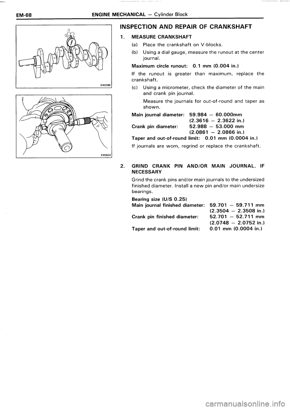 TOYOTA 4RUNNER 1986 Service Owners Manual TOYOTA 4RUNNER 1986 Service Owners Manual
