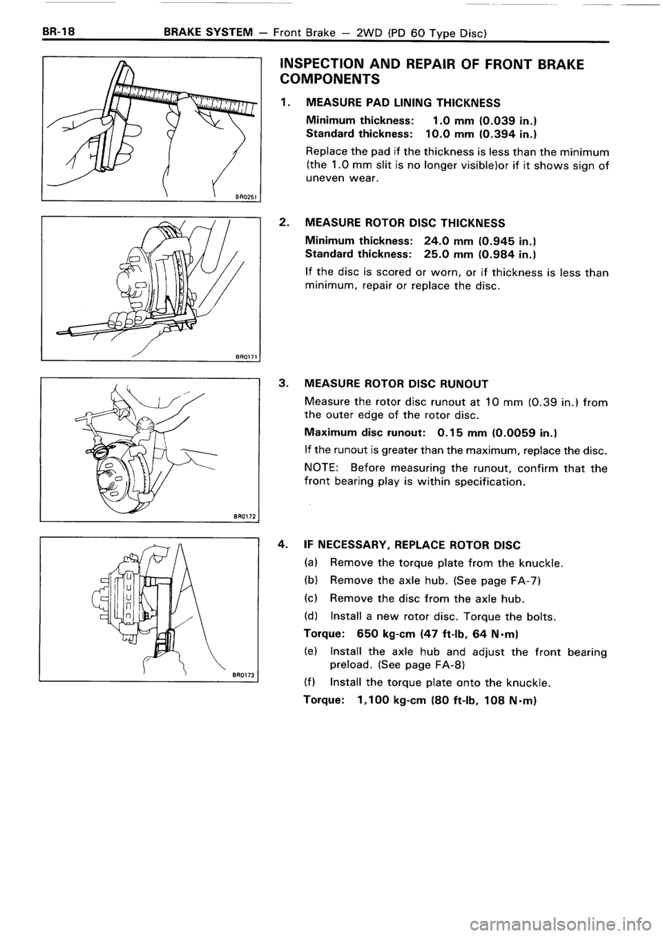 TOYOTA 4RUNNER 1986 Service Repair Manual TOYOTA 4RUNNER 1986 Service Repair Manual