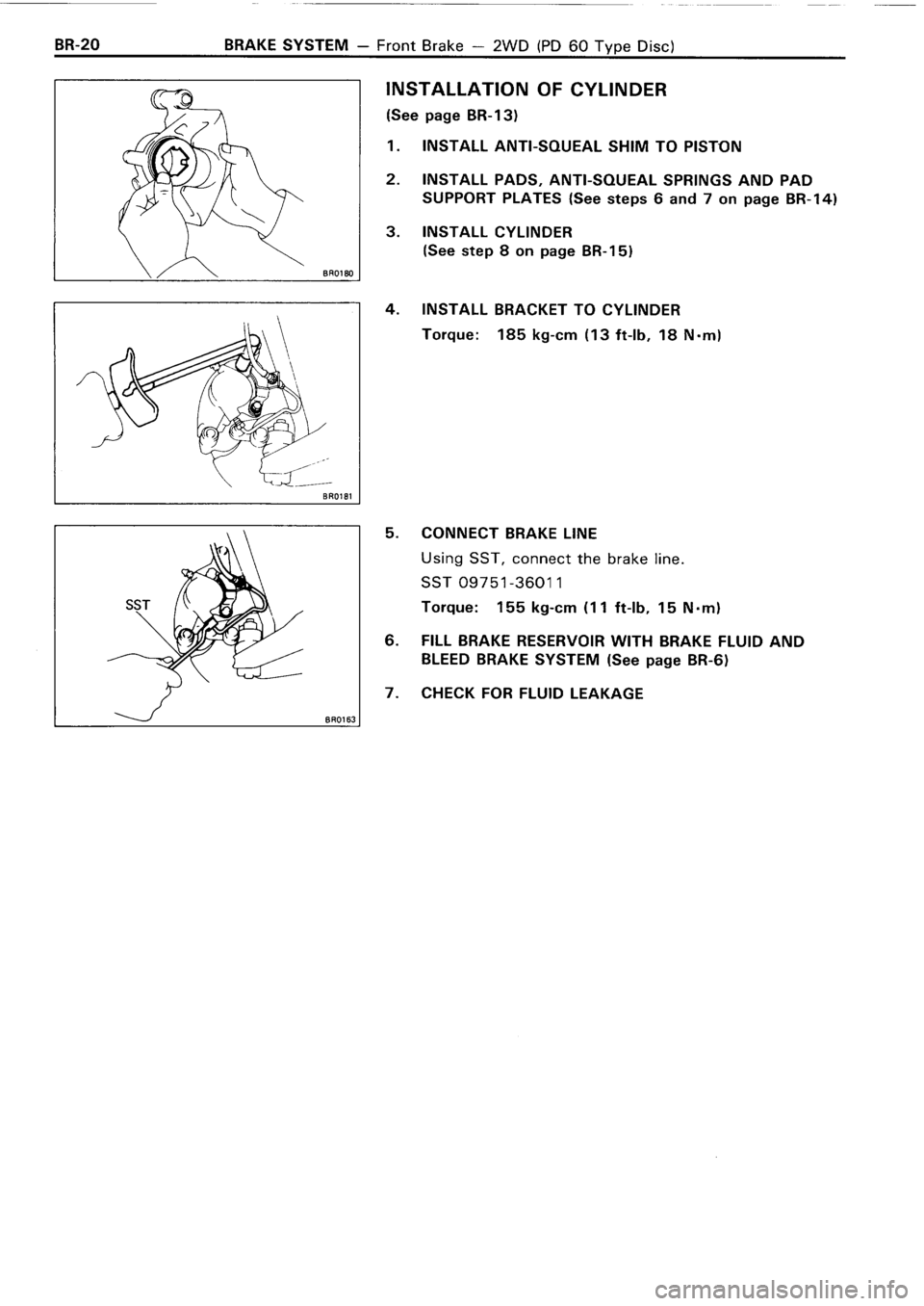 TOYOTA 4RUNNER 1986 Service Repair Manual TOYOTA 4RUNNER 1986 Service Repair Manual