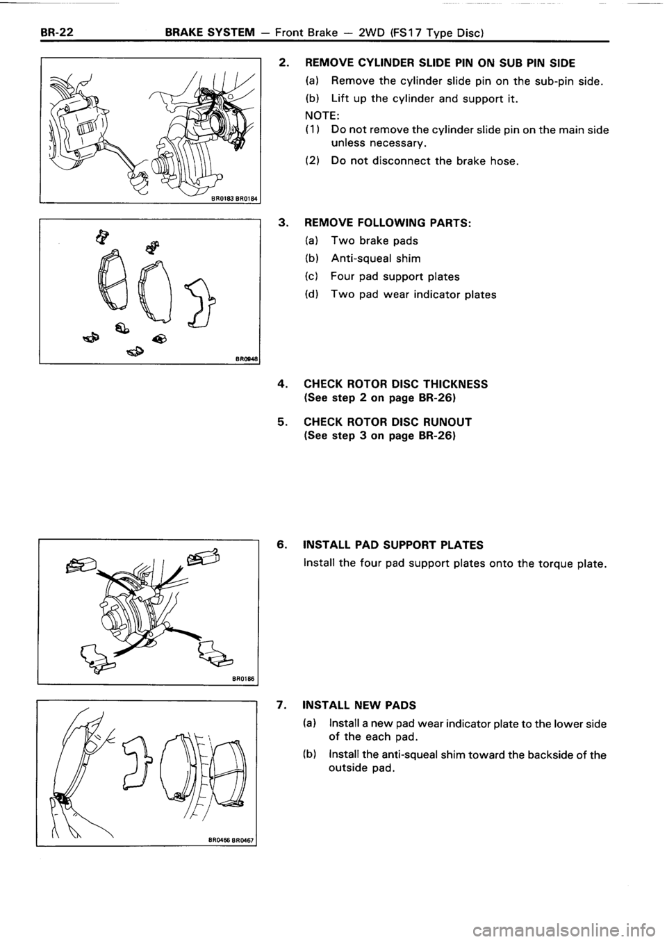 TOYOTA 4RUNNER 1986 Service Repair Manual TOYOTA 4RUNNER 1986 Service Repair Manual