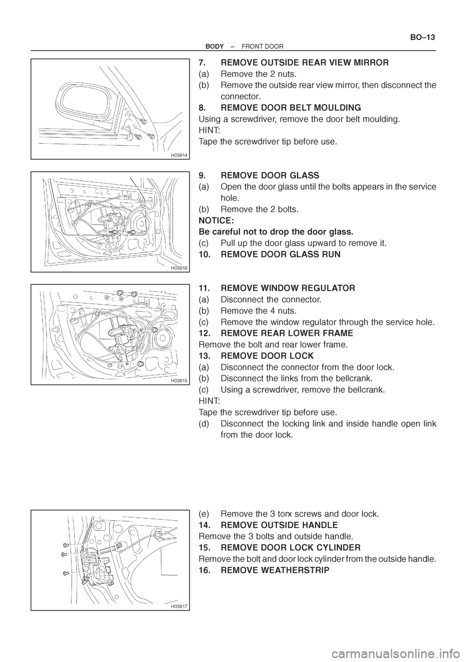 TOYOTA AVENSIS 1997 Service Repair Manual TOYOTA AVENSIS 1997 Service Repair Manual