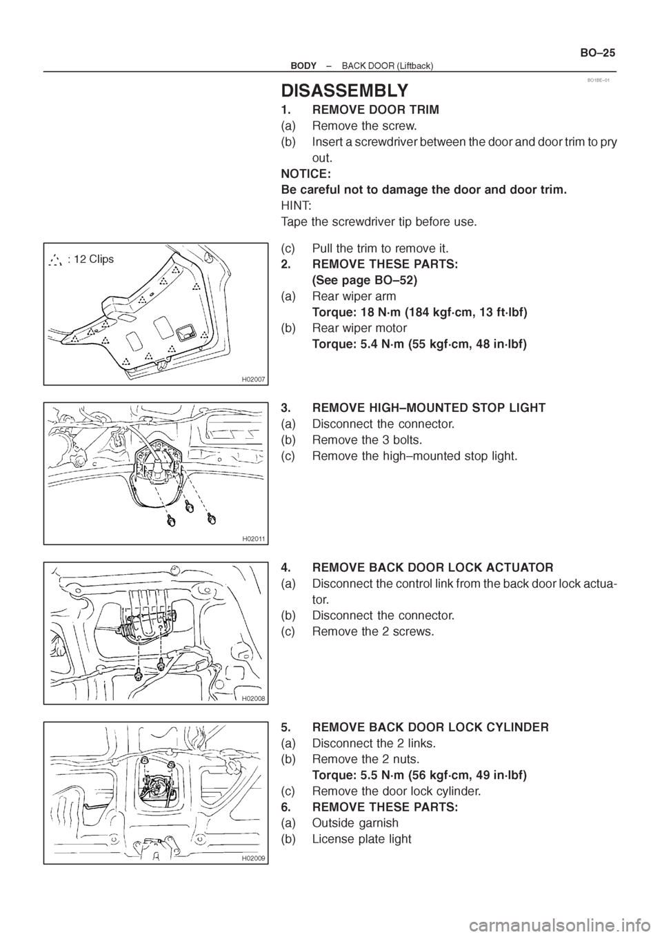 TOYOTA AVENSIS 1997 Service Repair Manual TOYOTA AVENSIS 1997 Service Repair Manual