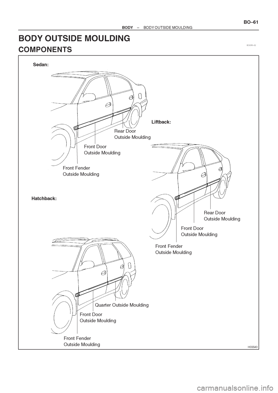 TOYOTA AVENSIS 1997 Service Repair Manual TOYOTA AVENSIS 1997 Service Repair Manual