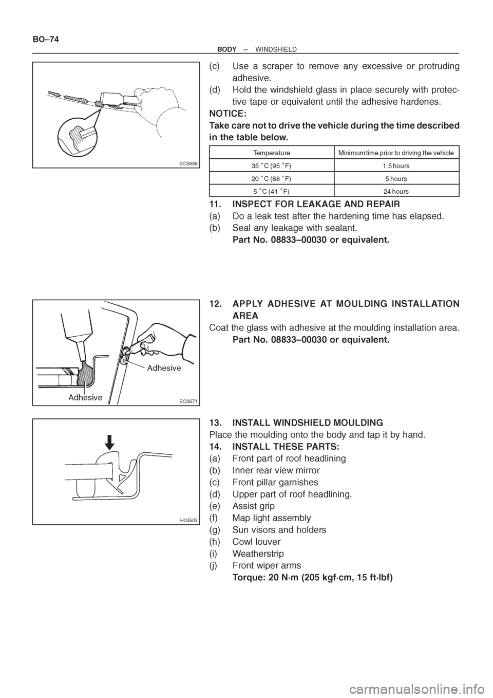 TOYOTA AVENSIS 1997 Service Repair Manual TOYOTA AVENSIS 1997 Service Repair Manual