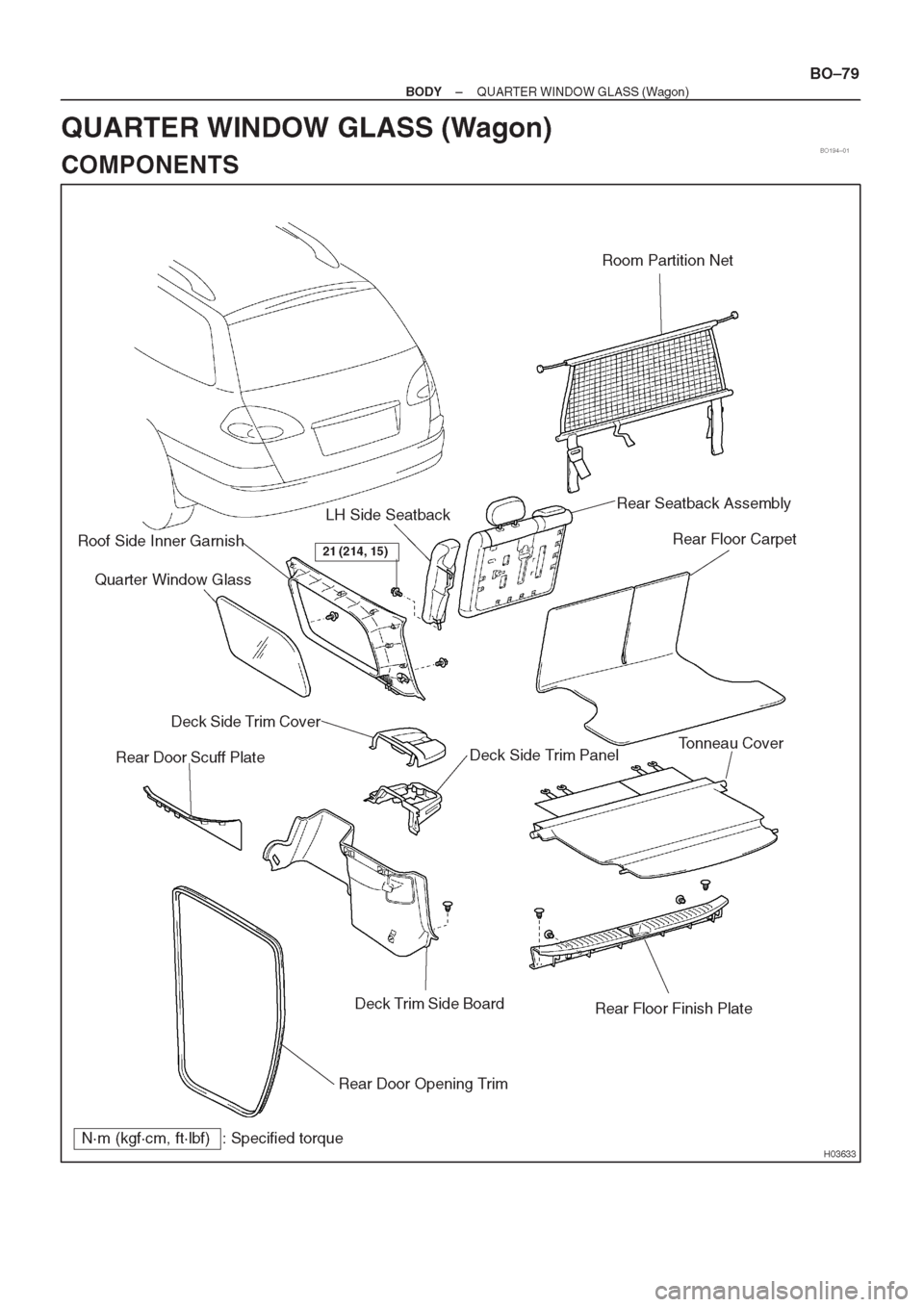 TOYOTA AVENSIS 1997 Service Repair Manual TOYOTA AVENSIS 1997 Service Repair Manual