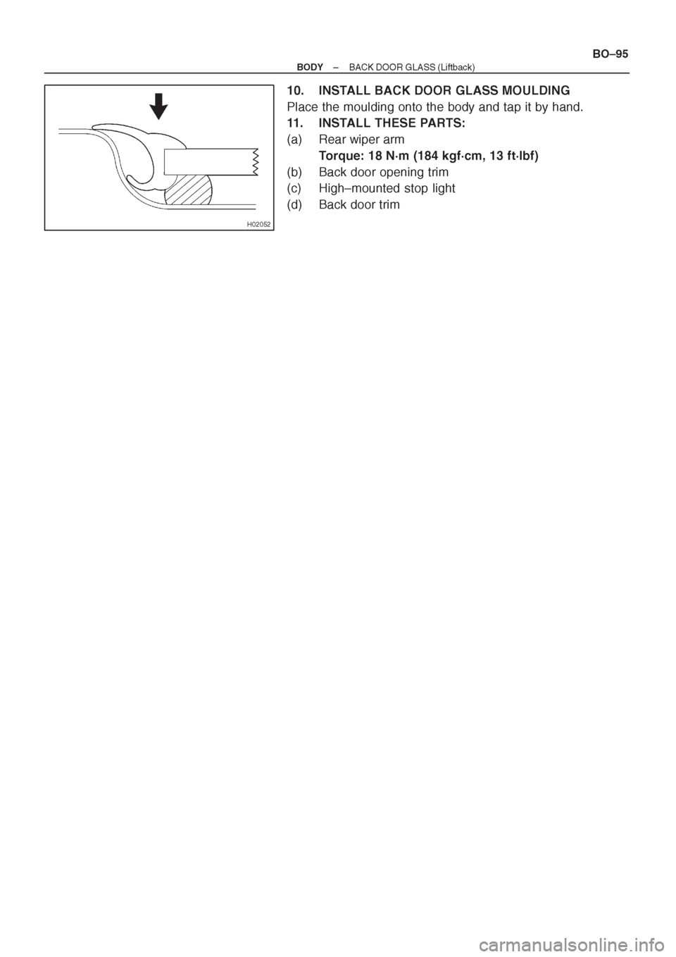 TOYOTA AVENSIS 1997 Service Repair Manual TOYOTA AVENSIS 1997 Service Repair Manual
