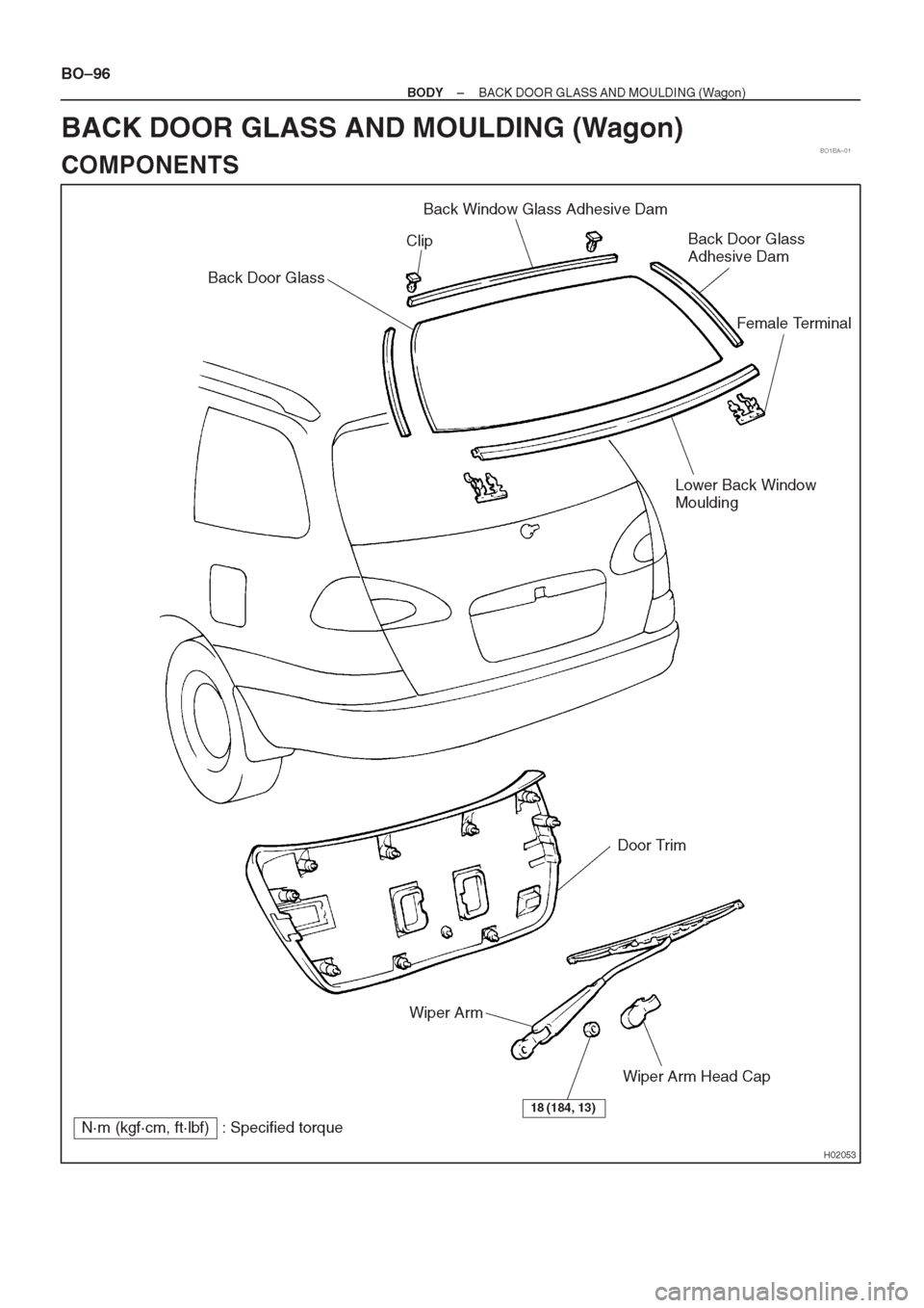 TOYOTA AVENSIS 1997 Service Repair Manual TOYOTA AVENSIS 1997 Service Repair Manual