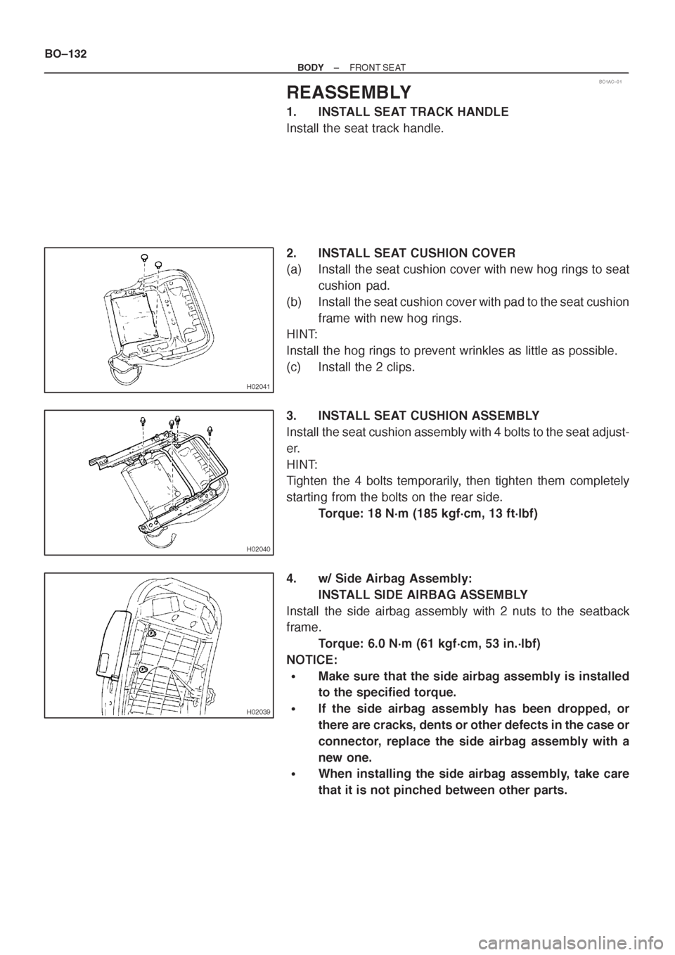 TOYOTA AVENSIS 1997 Service Repair Manual TOYOTA AVENSIS 1997 Service Repair Manual