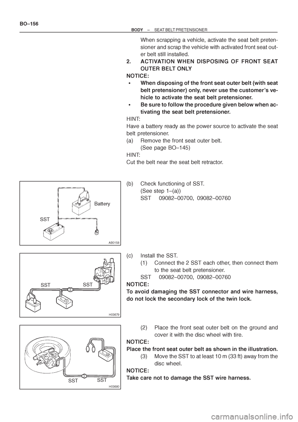 TOYOTA AVENSIS 1997 Service Repair Manual TOYOTA AVENSIS 1997 Service Repair Manual