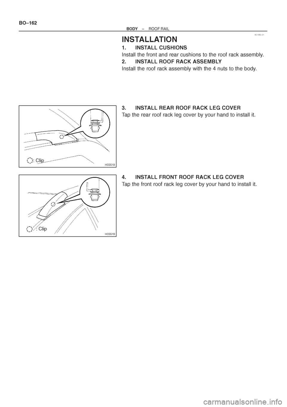 TOYOTA AVENSIS 1997 Service Repair Manual TOYOTA AVENSIS 1997 Service Repair Manual