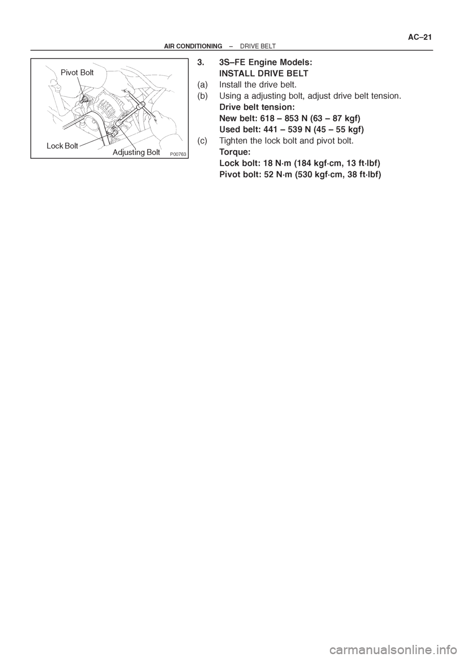 TOYOTA AVENSIS 1997 Service Repair Manual TOYOTA AVENSIS 1997 Service Repair Manual
