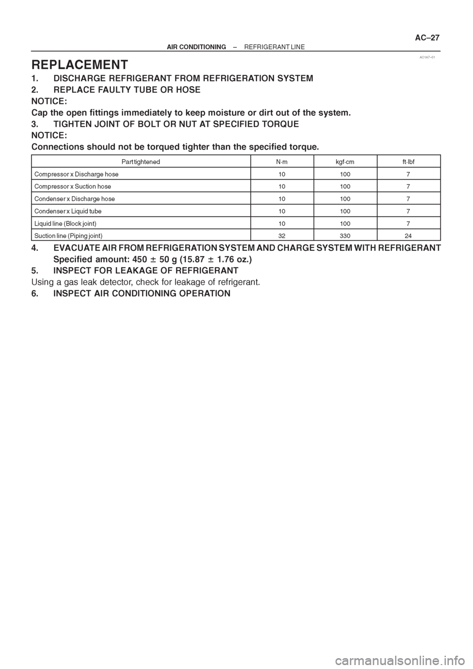 TOYOTA AVENSIS 1997 Service Repair Manual TOYOTA AVENSIS 1997 Service Repair Manual