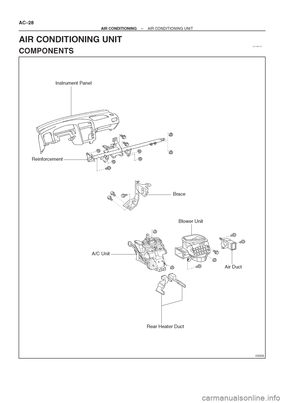 TOYOTA AVENSIS 1997 Service Repair Manual TOYOTA AVENSIS 1997 Service Repair Manual