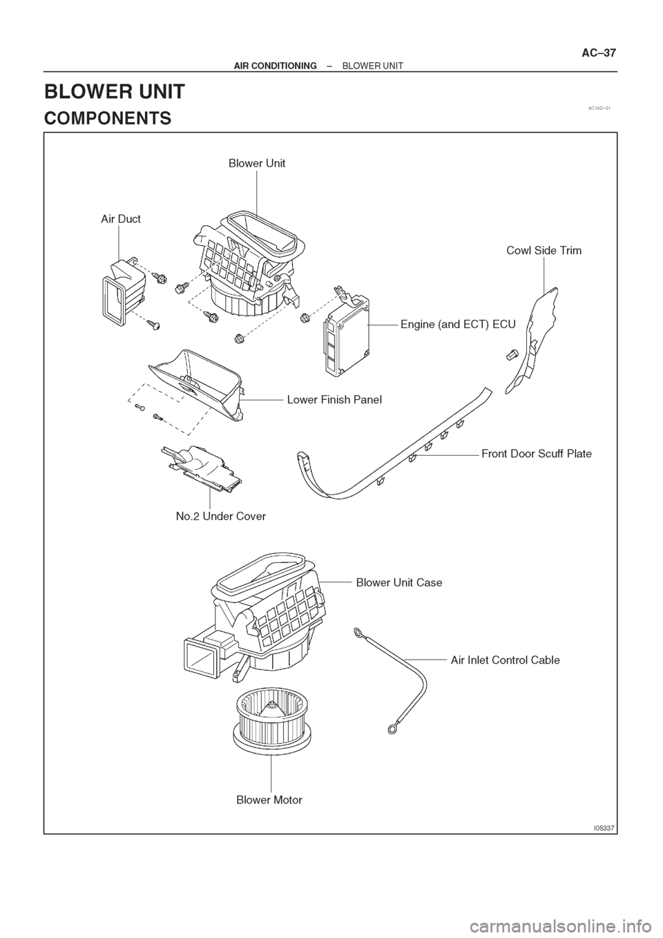TOYOTA AVENSIS 1997 Service Repair Manual TOYOTA AVENSIS 1997 Service Repair Manual
