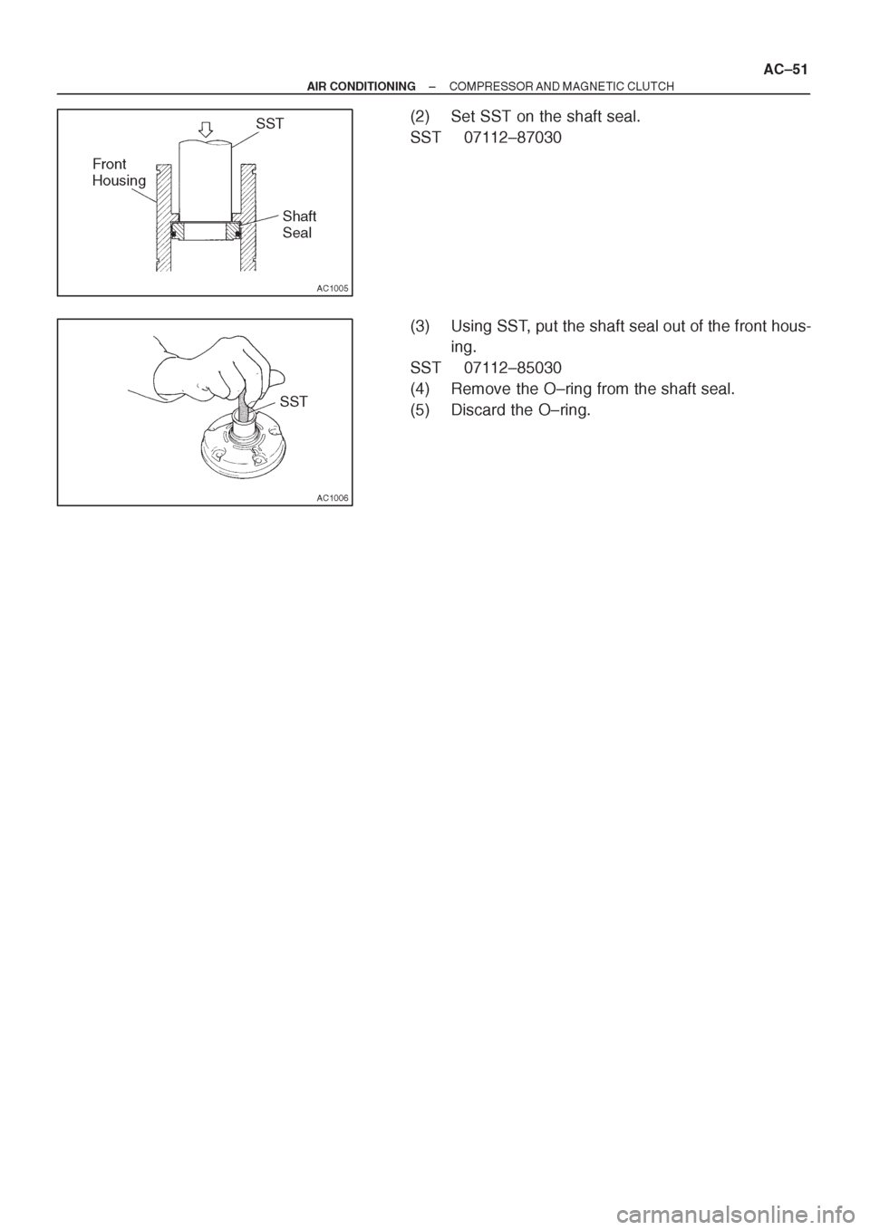 TOYOTA AVENSIS 1997 Service Repair Manual TOYOTA AVENSIS 1997 Service Repair Manual
