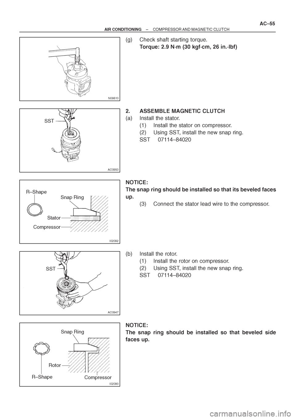 TOYOTA AVENSIS 1997 Service Repair Manual TOYOTA AVENSIS 1997 Service Repair Manual