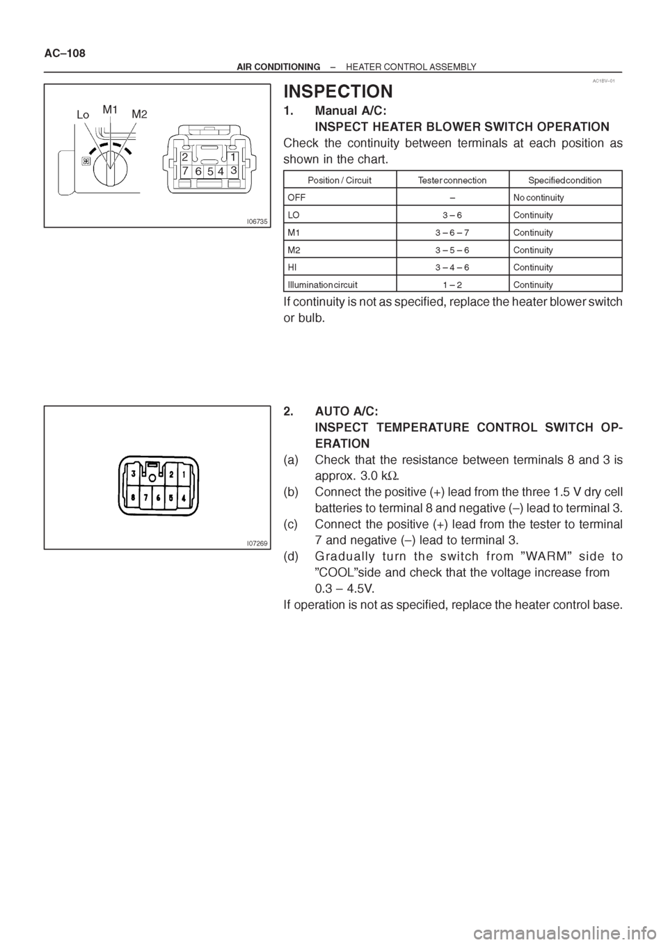 TOYOTA AVENSIS 1997 Service Repair Manual TOYOTA AVENSIS 1997 Service Repair Manual