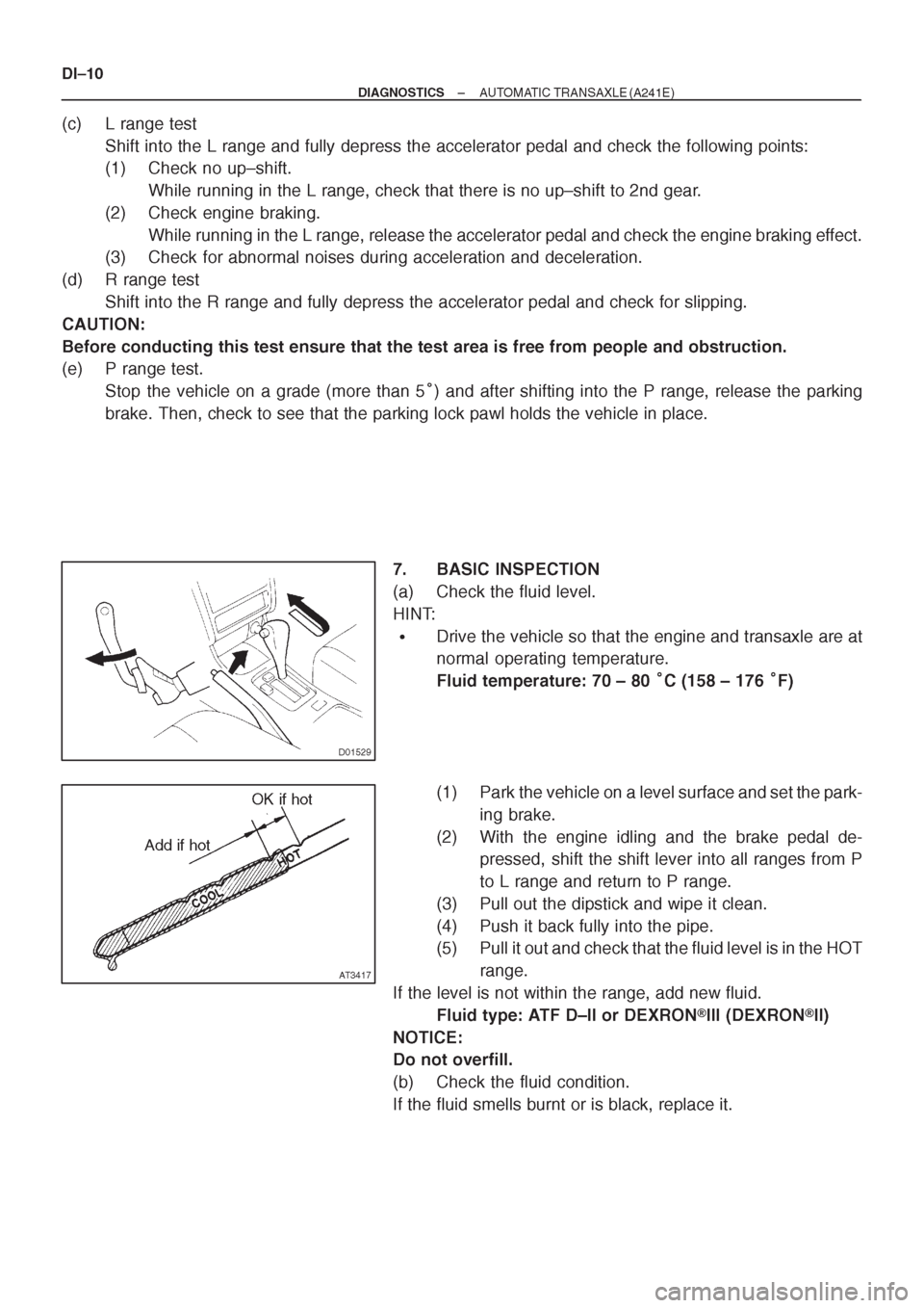 TOYOTA AVENSIS 1997 Service Repair Manual TOYOTA AVENSIS 1997 Service Repair Manual