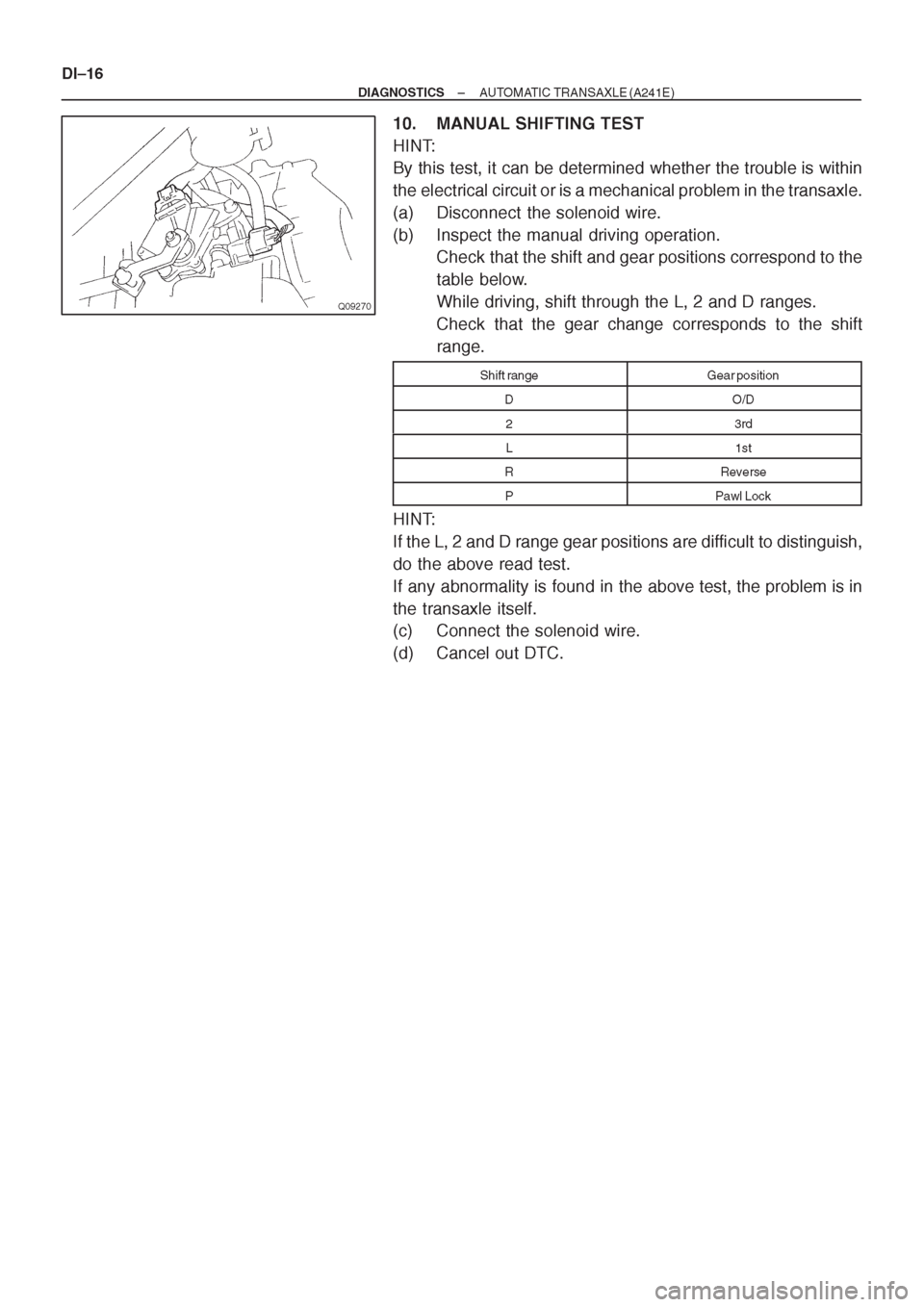 TOYOTA AVENSIS 1997 Service Repair Manual TOYOTA AVENSIS 1997 Service Repair Manual
