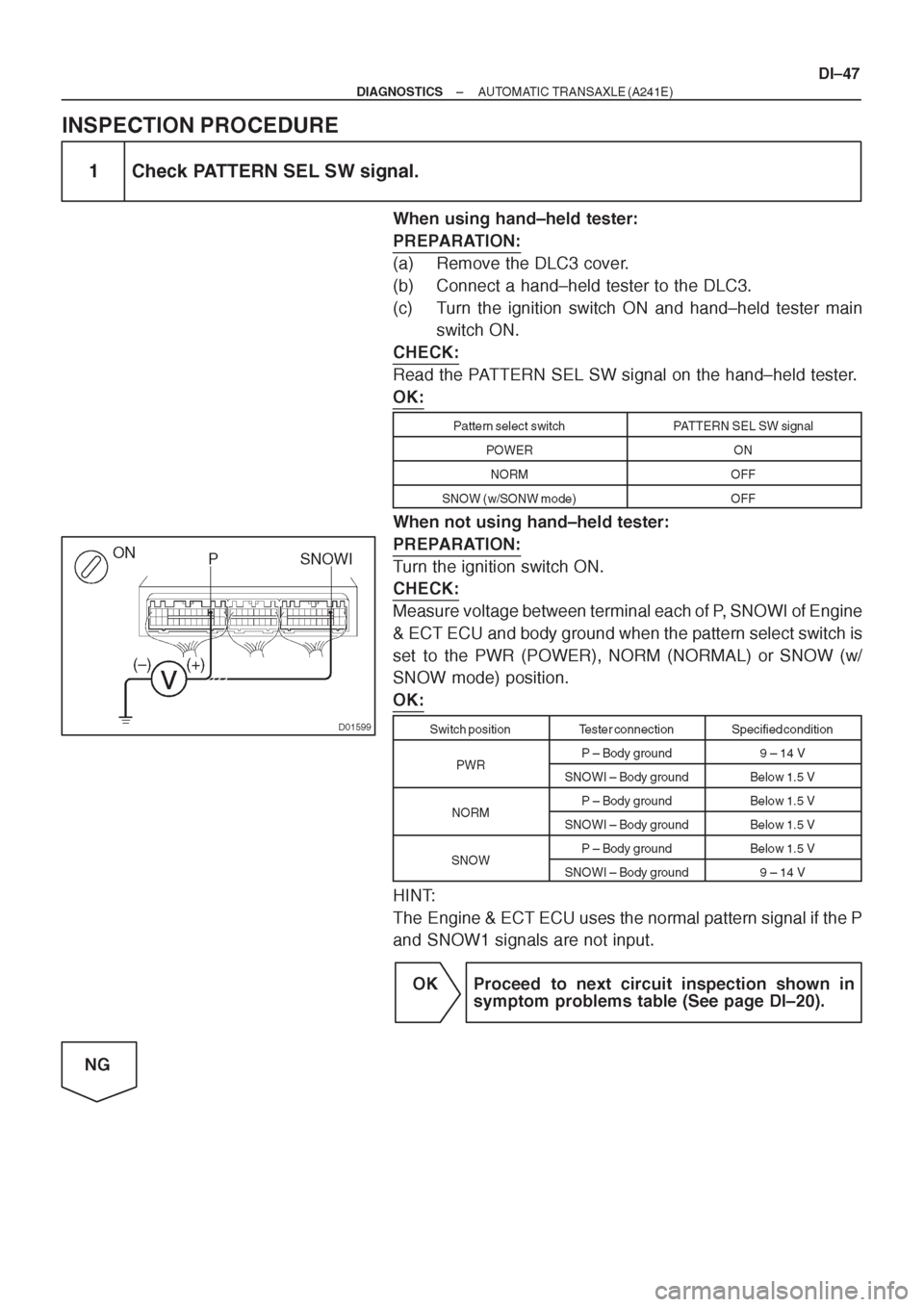 TOYOTA AVENSIS 1997 Service Repair Manual TOYOTA AVENSIS 1997 Service Repair Manual