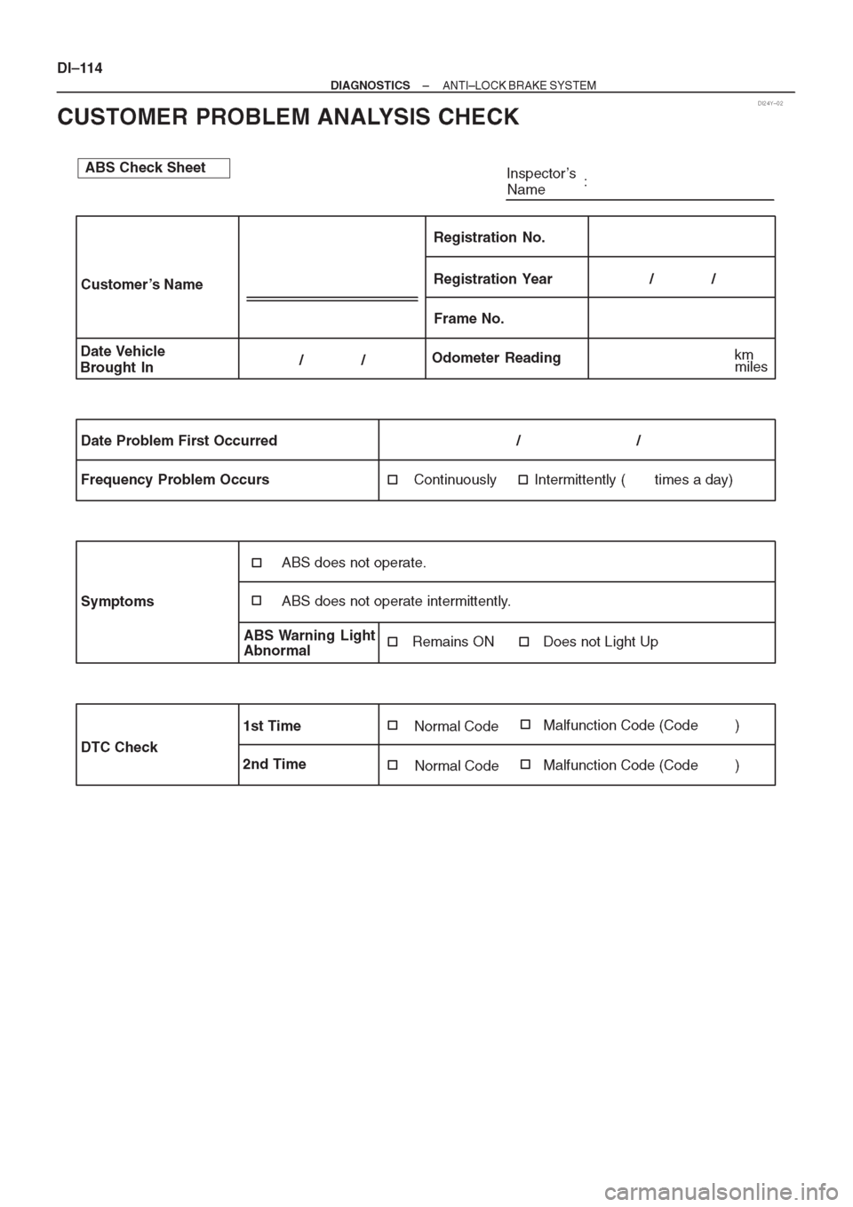TOYOTA AVENSIS 1997 Service Repair Manual TOYOTA AVENSIS 1997 Service Repair Manual