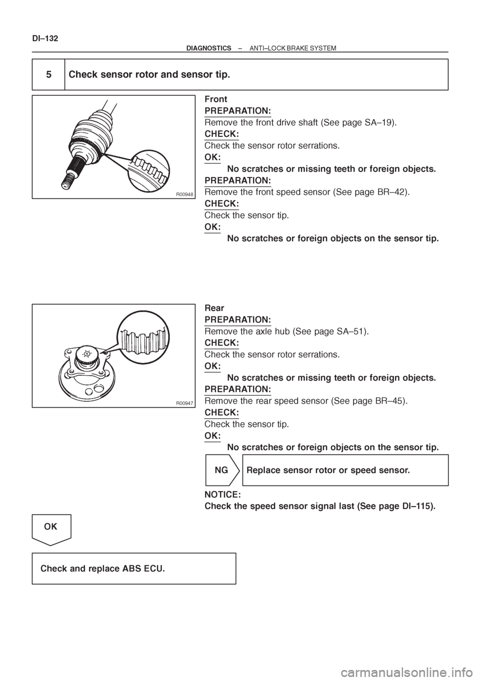 TOYOTA AVENSIS 1997 Service Repair Manual TOYOTA AVENSIS 1997 Service Repair Manual
