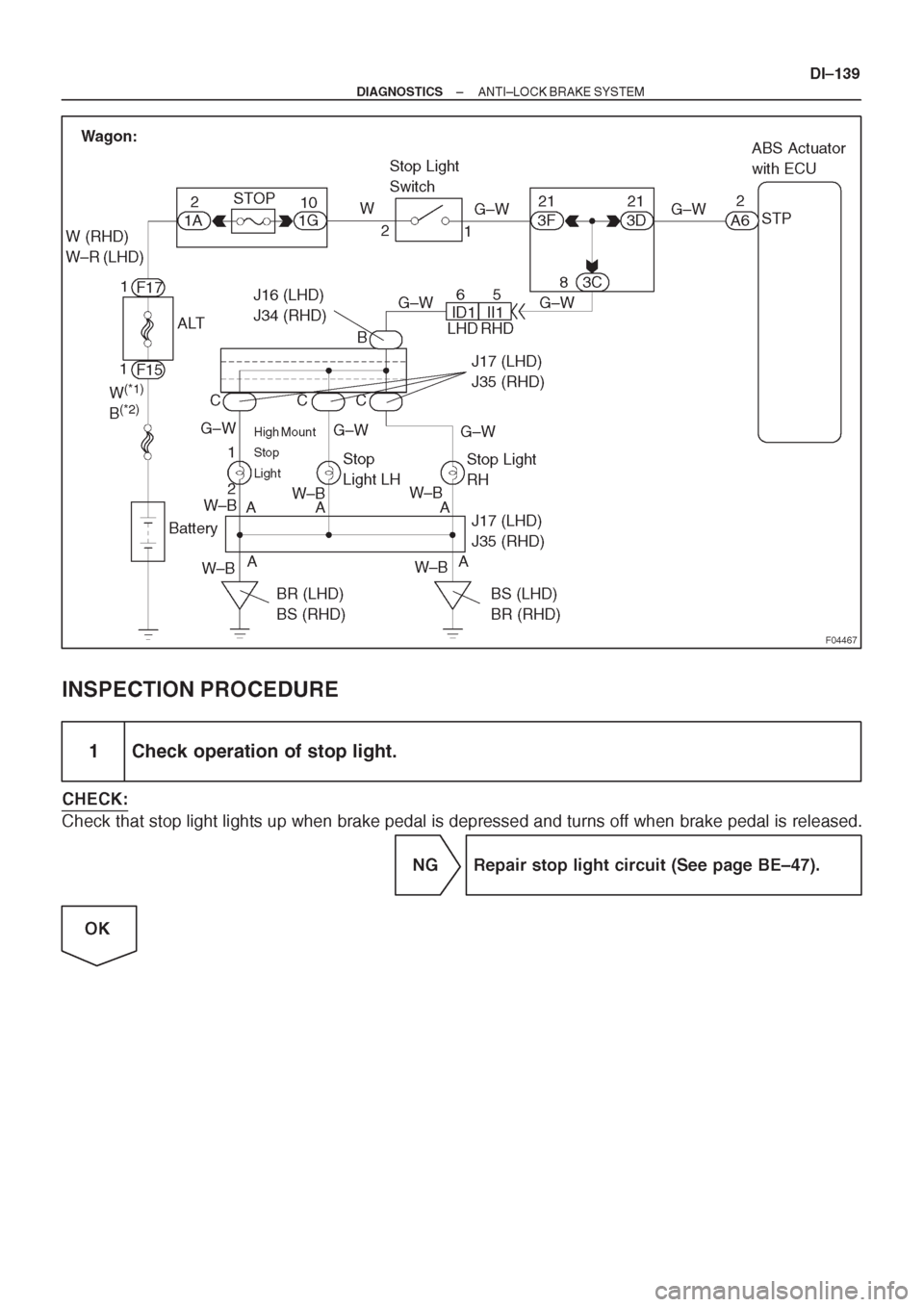 TOYOTA AVENSIS 1997 Service Repair Manual TOYOTA AVENSIS 1997 Service Repair Manual