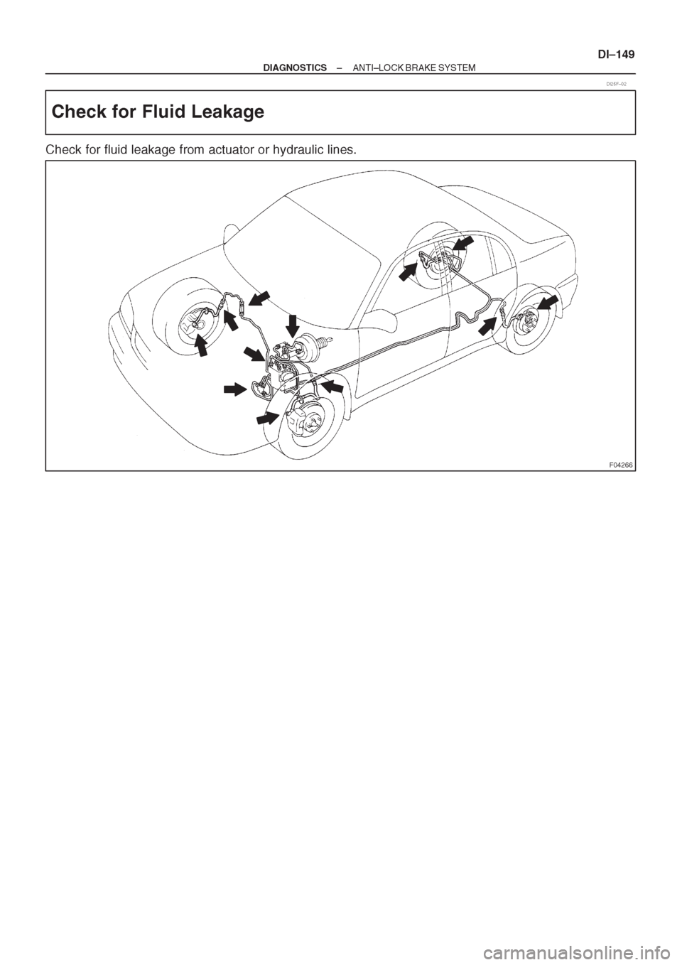 TOYOTA AVENSIS 1997 Service Repair Manual TOYOTA AVENSIS 1997 Service Repair Manual