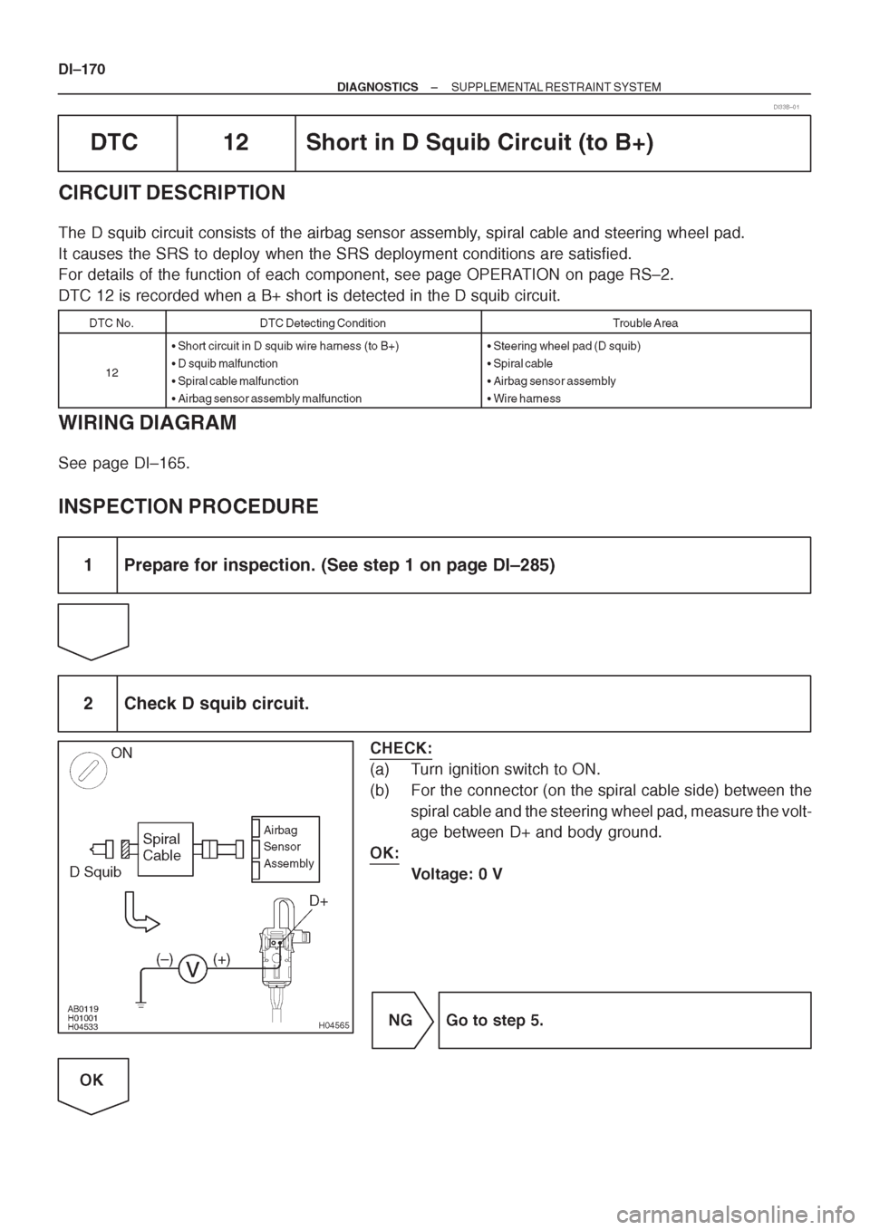 TOYOTA AVENSIS 1997 Service Repair Manual TOYOTA AVENSIS 1997 Service Repair Manual