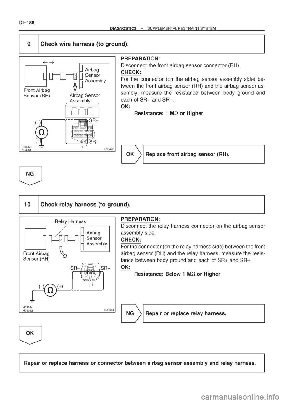 TOYOTA AVENSIS 1997 Service Repair Manual TOYOTA AVENSIS 1997 Service Repair Manual