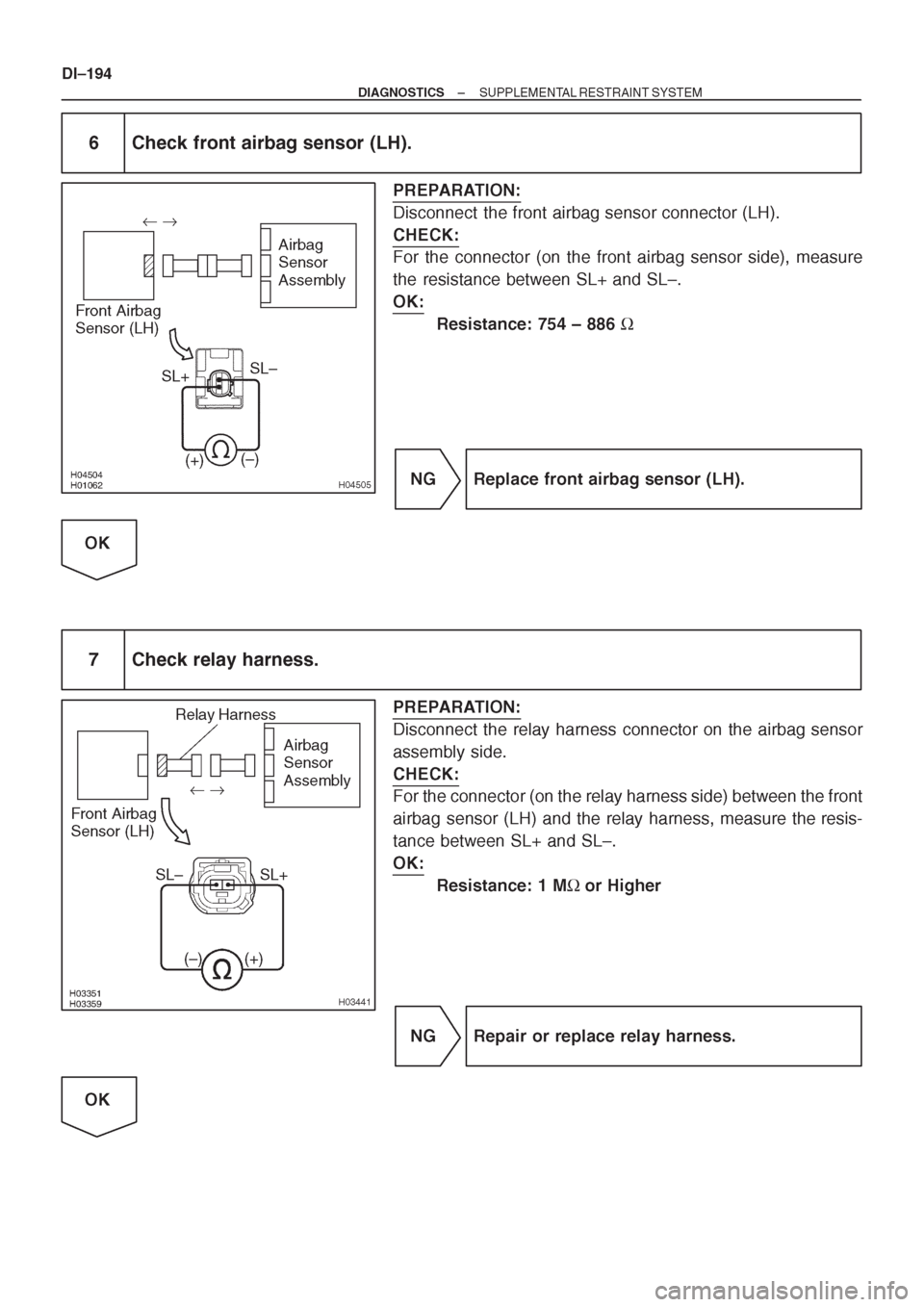 TOYOTA AVENSIS 1997 Service Repair Manual TOYOTA AVENSIS 1997 Service Repair Manual