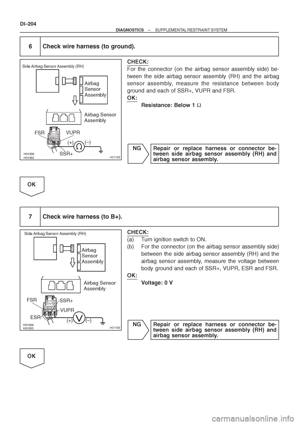 TOYOTA AVENSIS 1997 Service Repair Manual TOYOTA AVENSIS 1997 Service Repair Manual