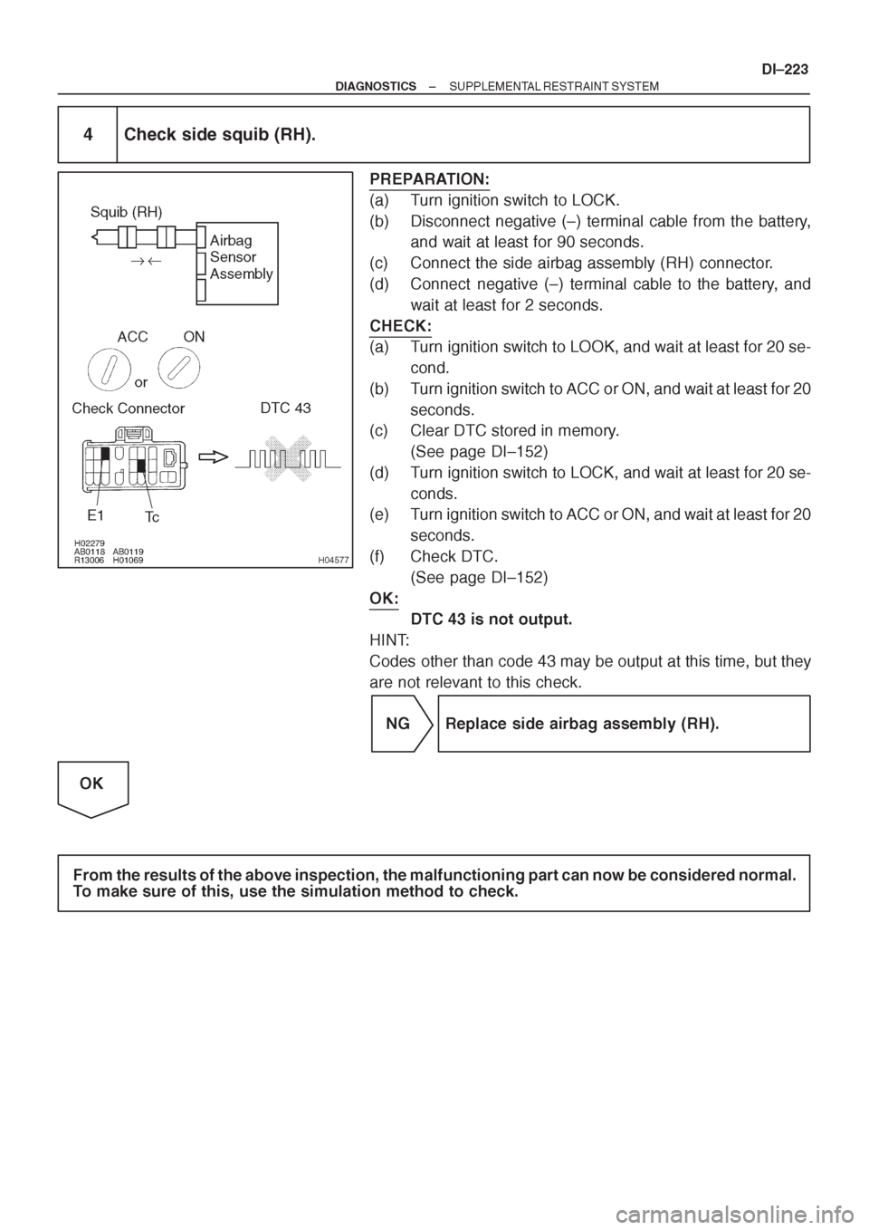 TOYOTA AVENSIS 1997 Service Repair Manual TOYOTA AVENSIS 1997 Service Repair Manual