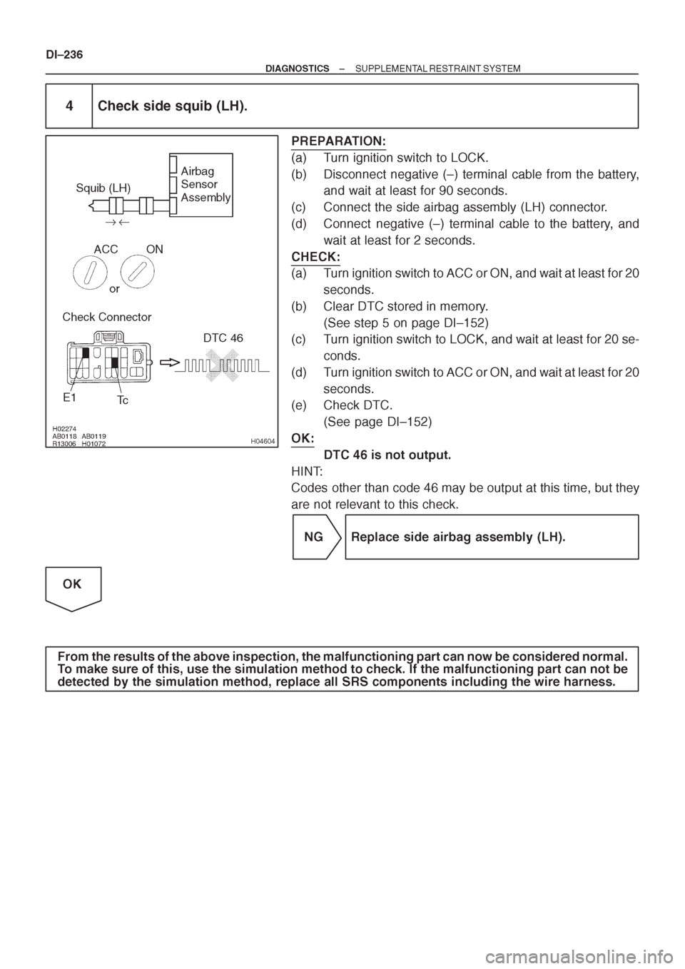 TOYOTA AVENSIS 1997 Service Repair Manual TOYOTA AVENSIS 1997 Service Repair Manual